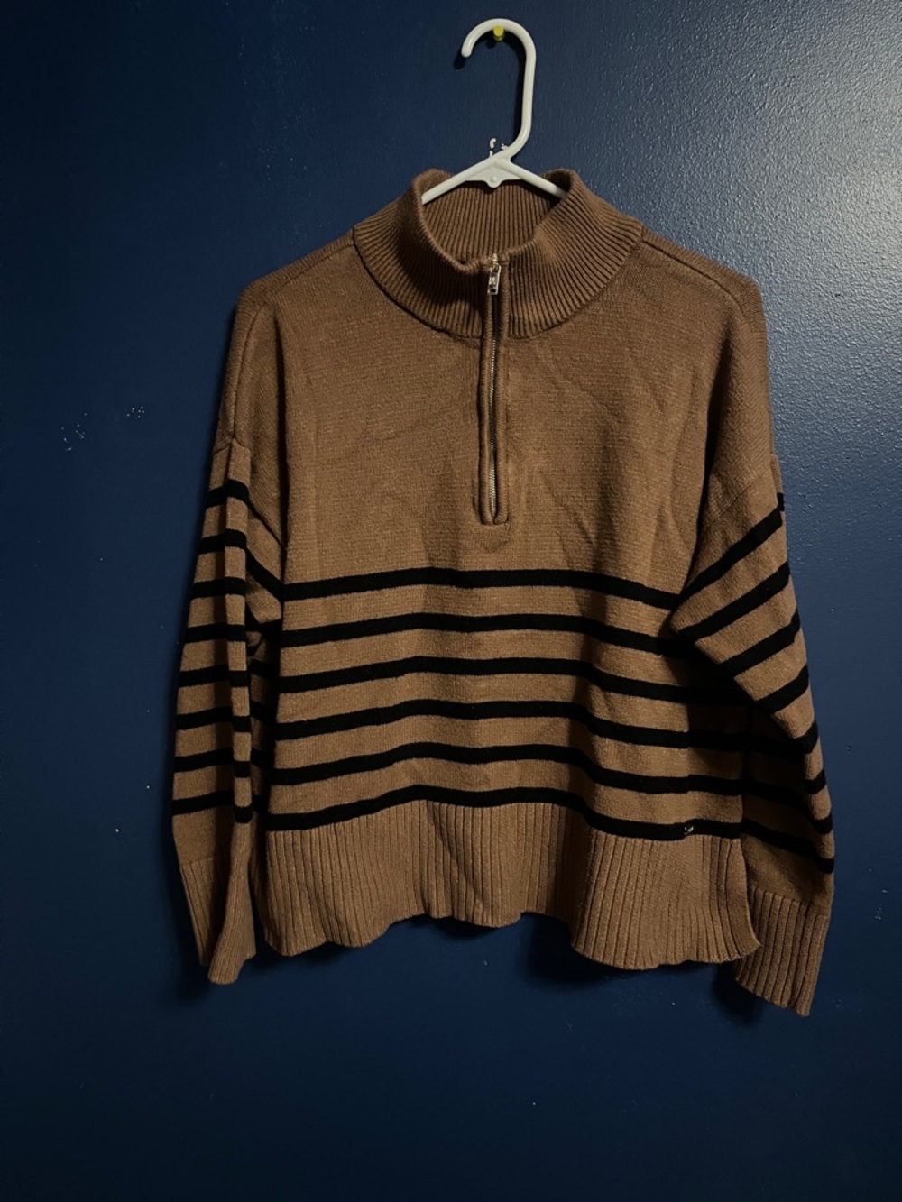 DKNY Half Zip Sweater